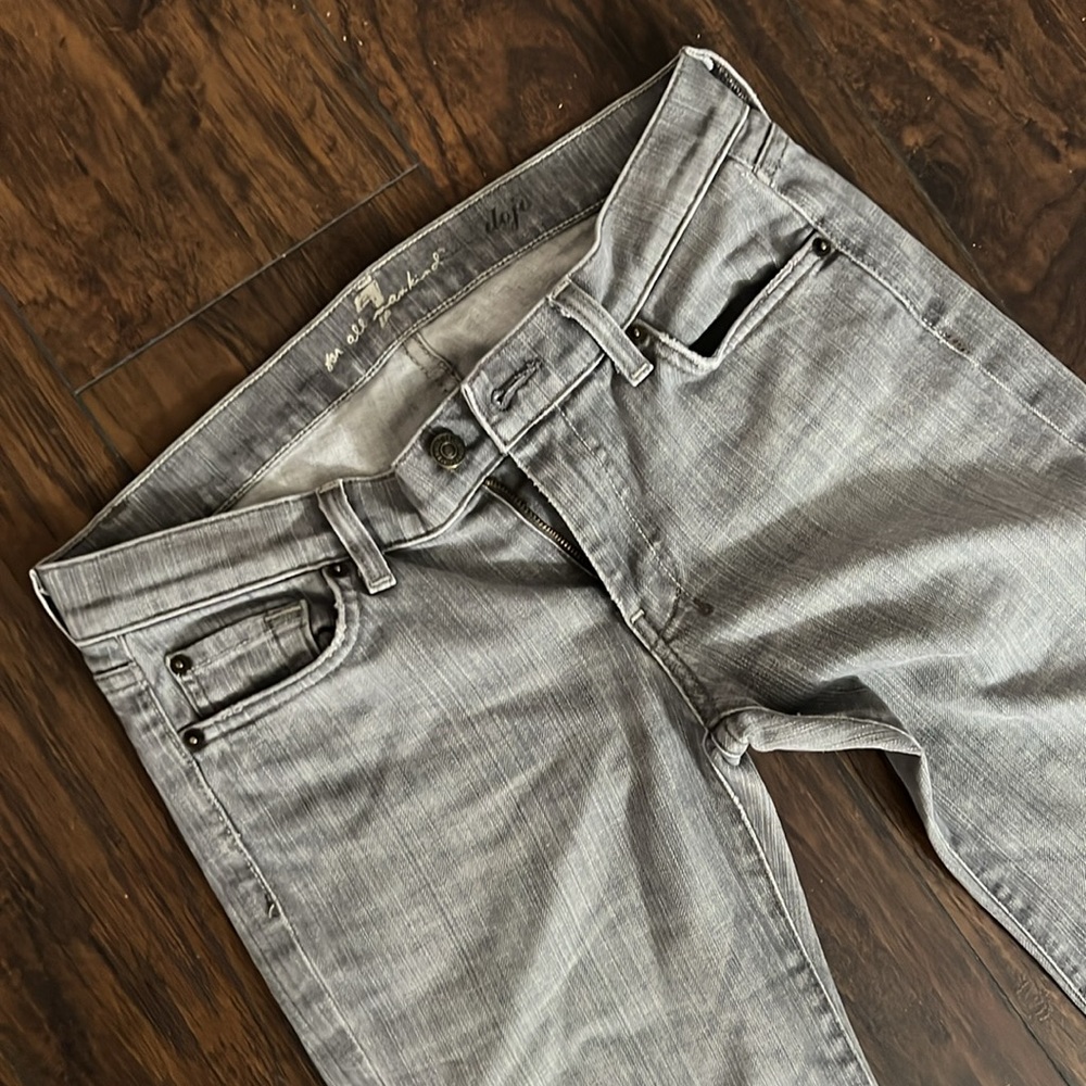 Vintage (seven for all mankind) grey denim jeans